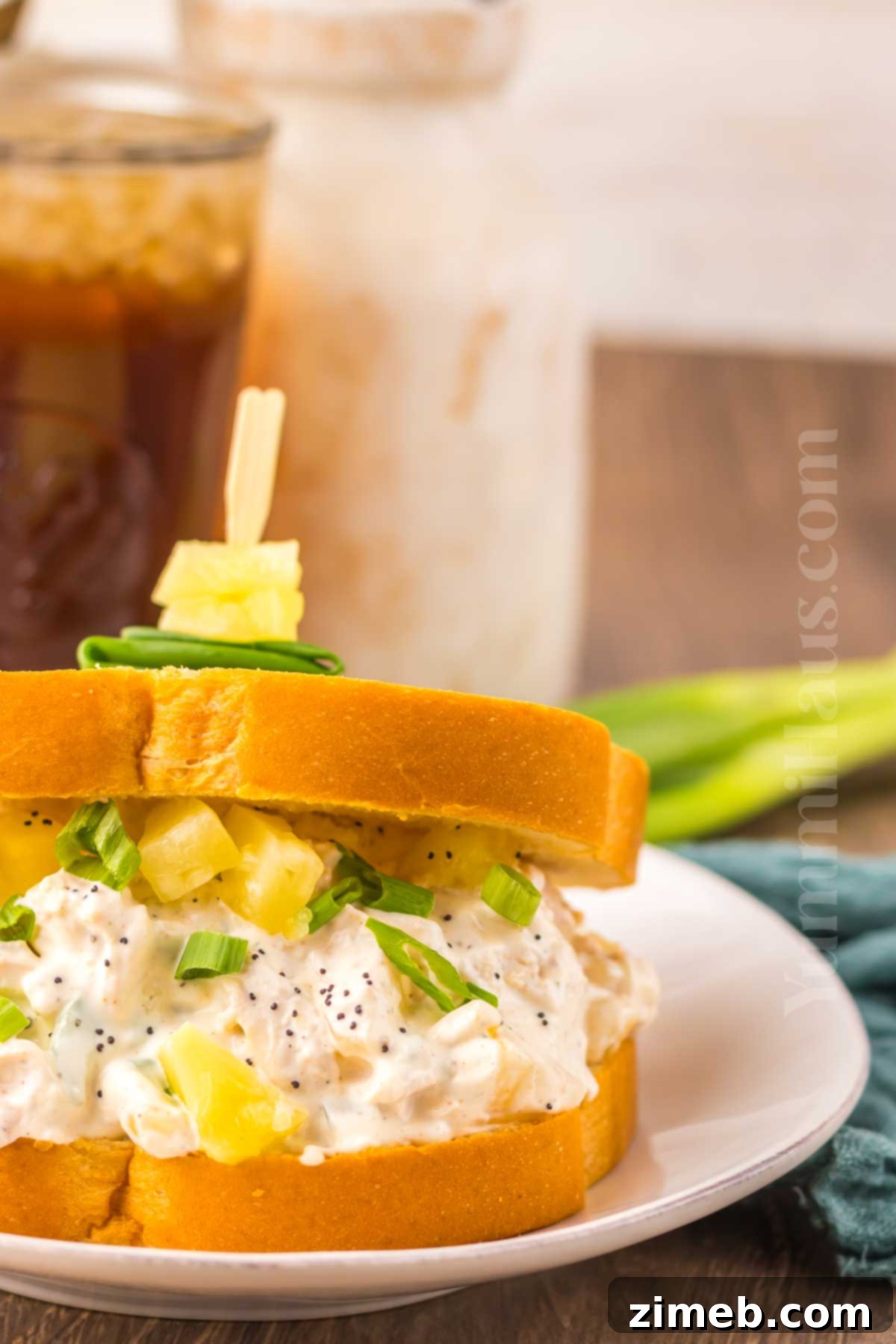 Luau Chicken Salad 14 potluck chicken recipes for a gathering