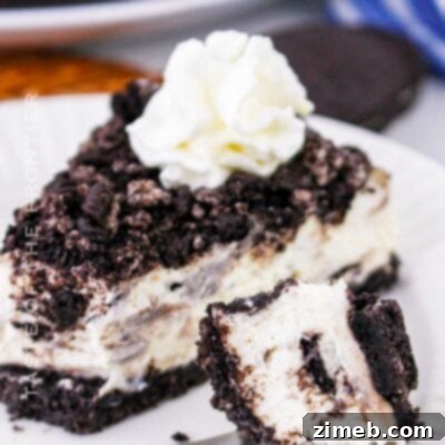 No Bake Oreo Cheesecake