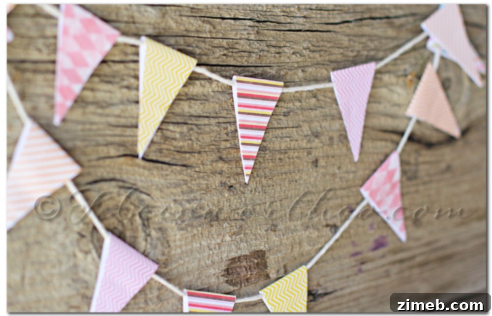 Sorbet Party Printable Banner for Cake Decoration