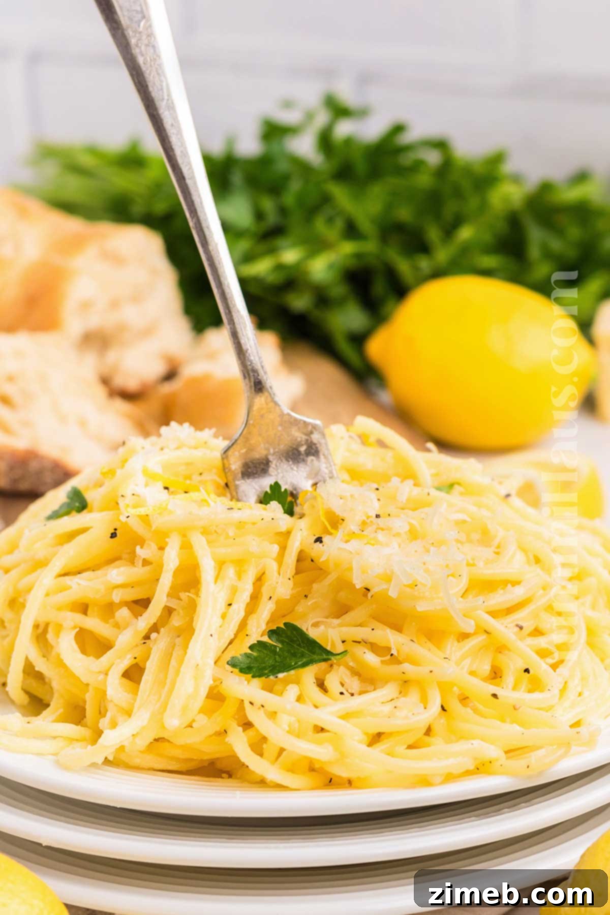 lemon pasta