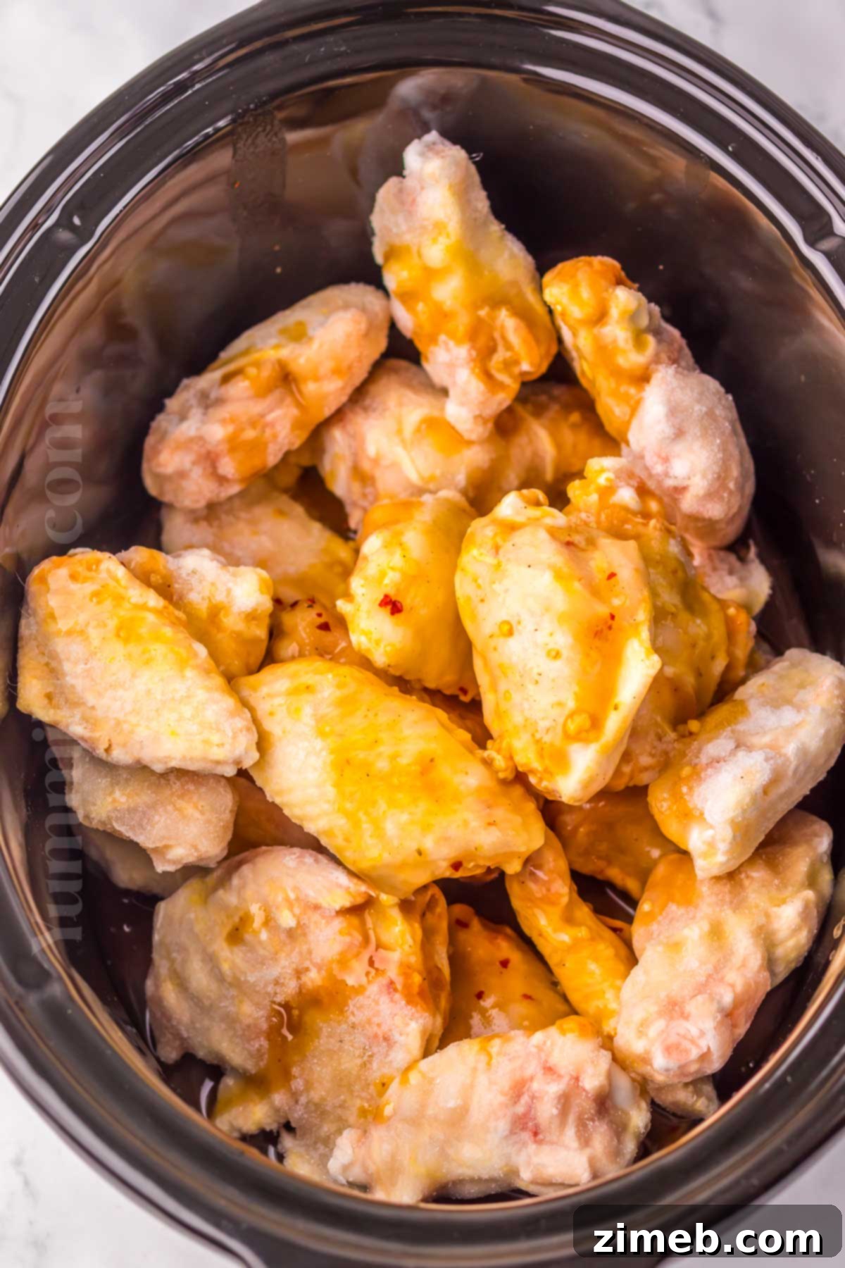 How to serve Slow Cooker Chicken Wings