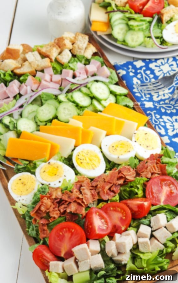 32 Delicious and Refreshing Summer Salad Recipes 16 Easy Chef Salad - A hearty and customizable salad with greens, meats, cheese, and eggs.