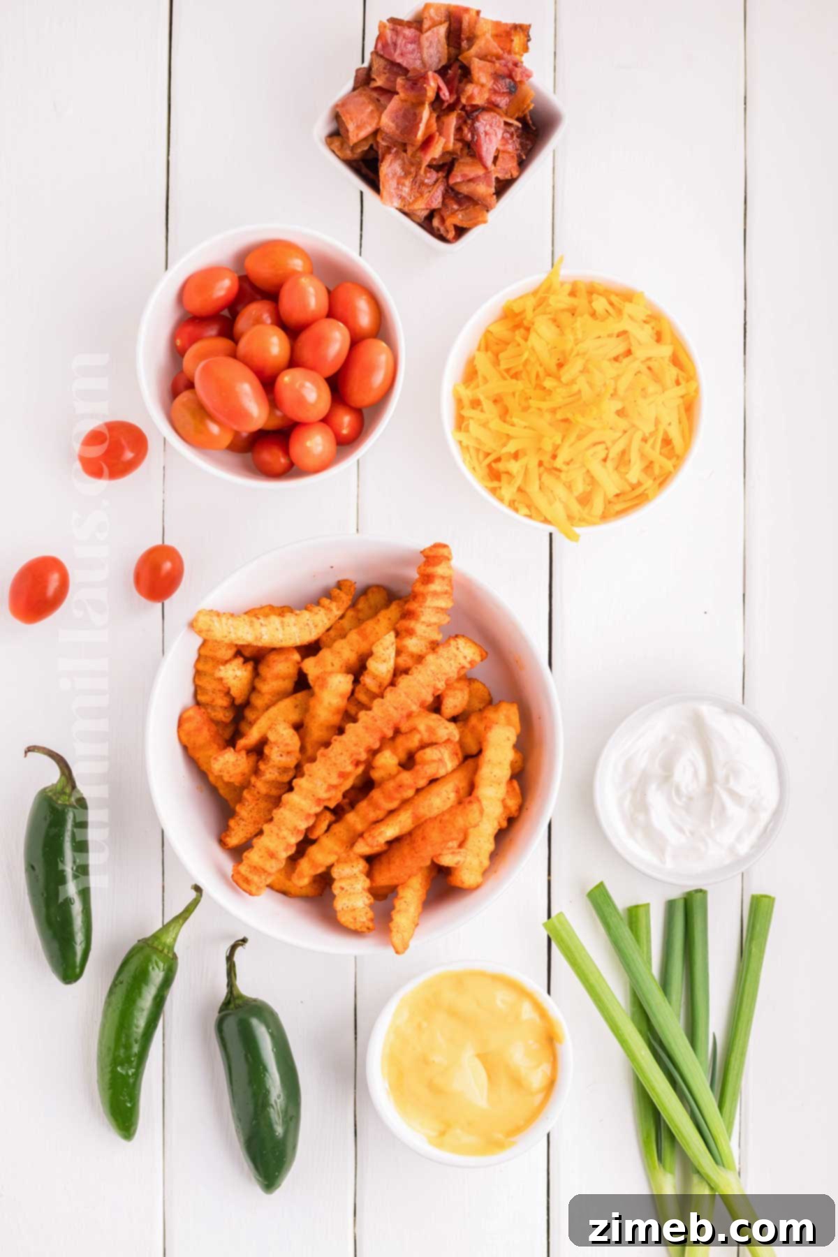 Epic Fries 4 Loaded French Fries ingredients - Fresh and Crispy