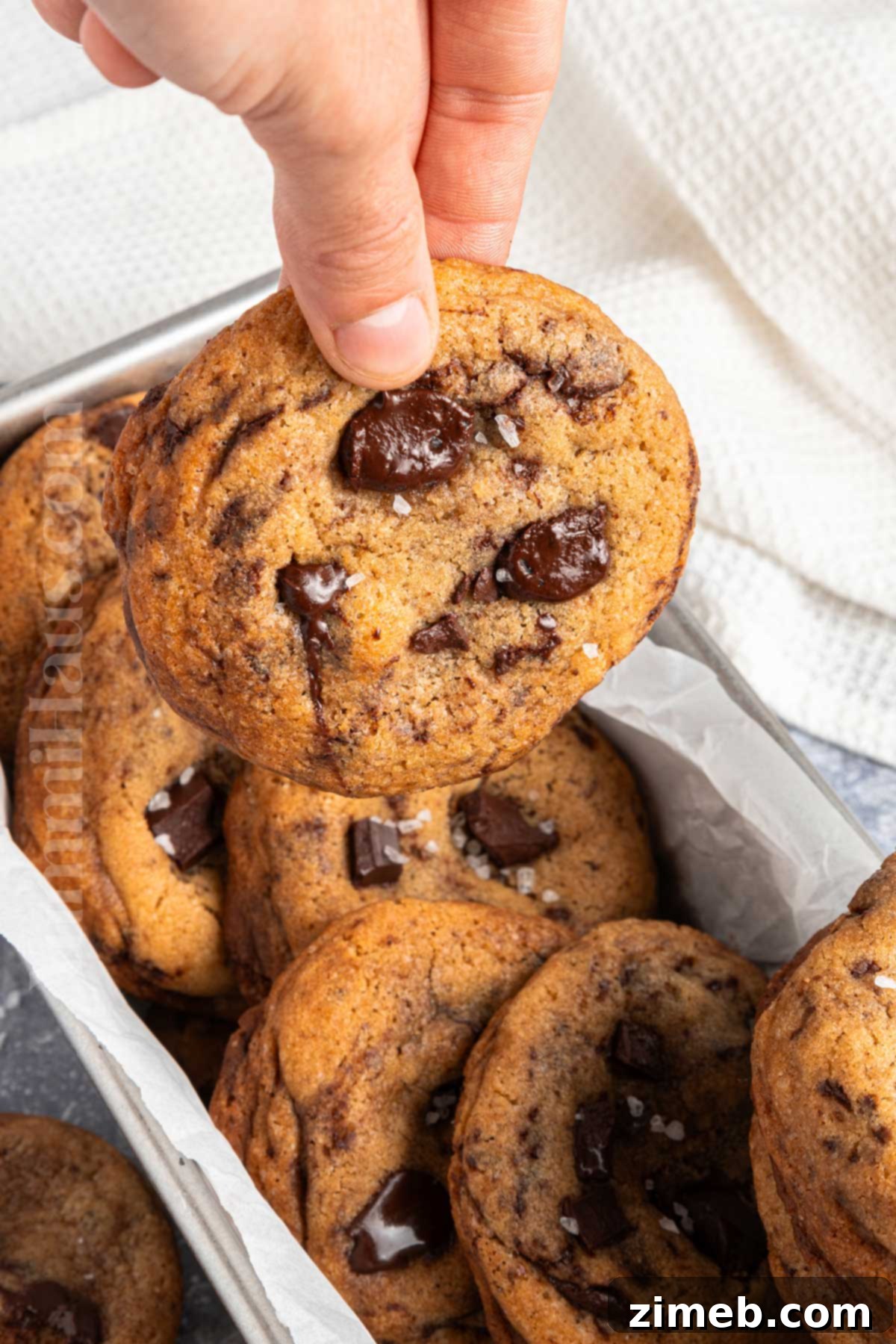 dessert with chocolate chunks