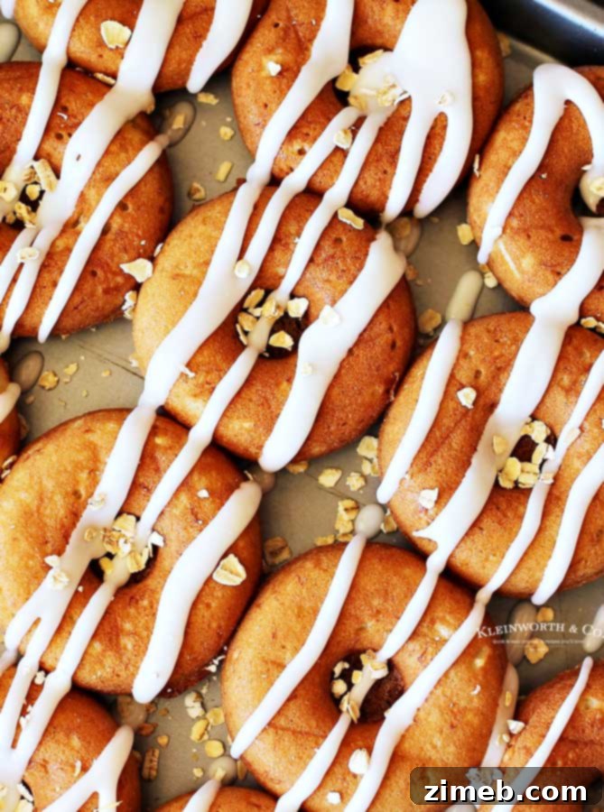 Mini Banana Oat Donut Recipe