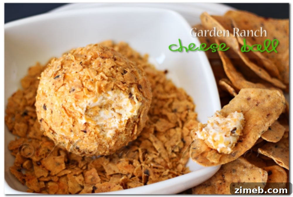 Garden Ranch Cheese Ball