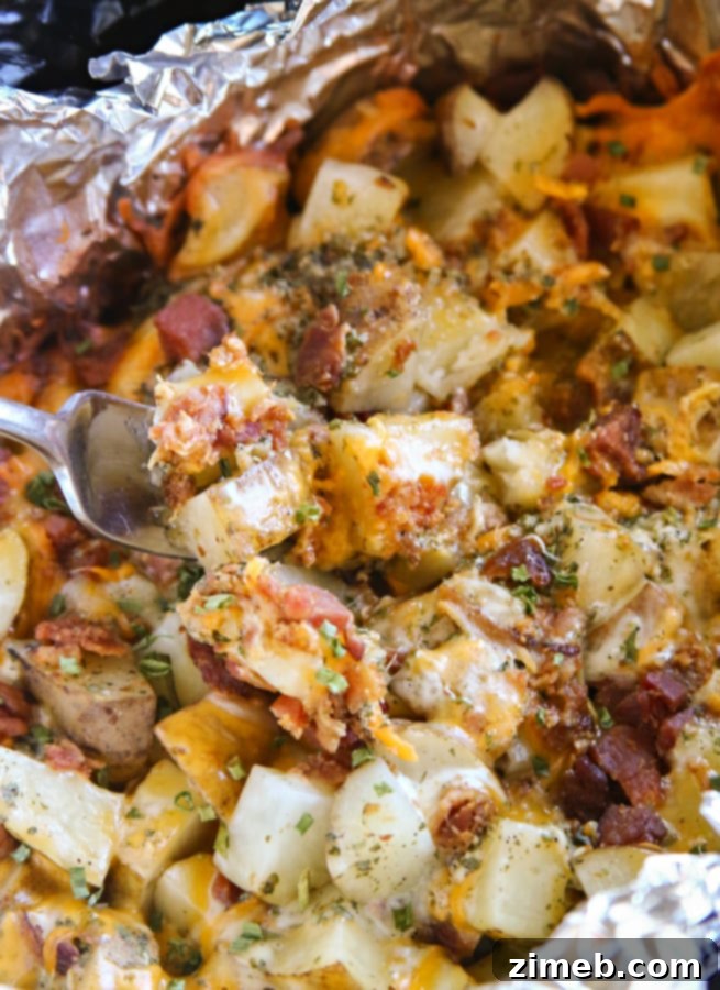Cheesy Bacon Ranch Potatoes