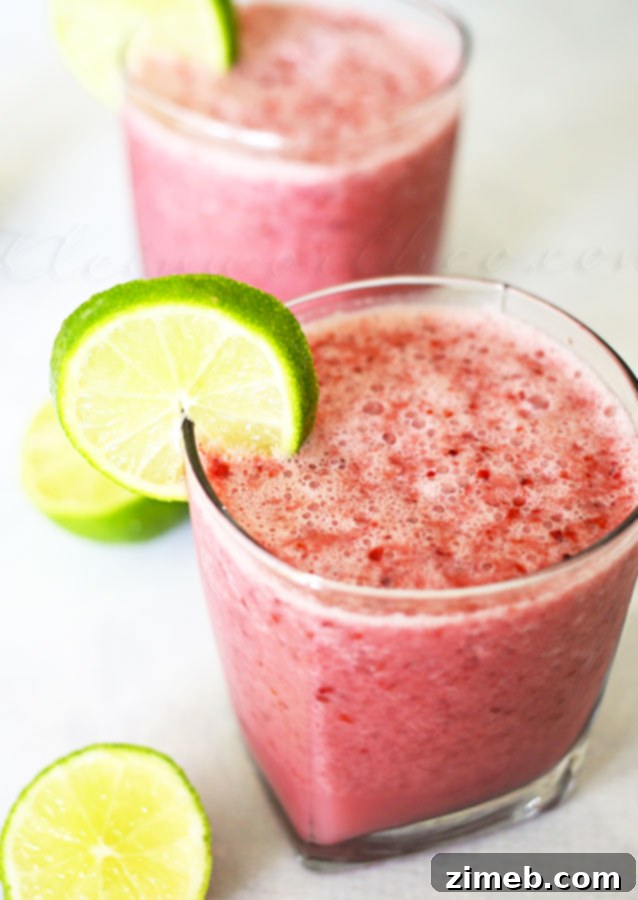 15 Ultra-Refreshing Frozen Summer Drinks and Cocktails 4 Easy Blackberry Watermelon Fizz recipe