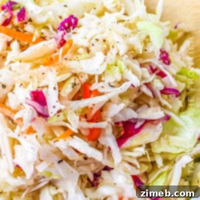 Red Wine Vinegar Coleslaw