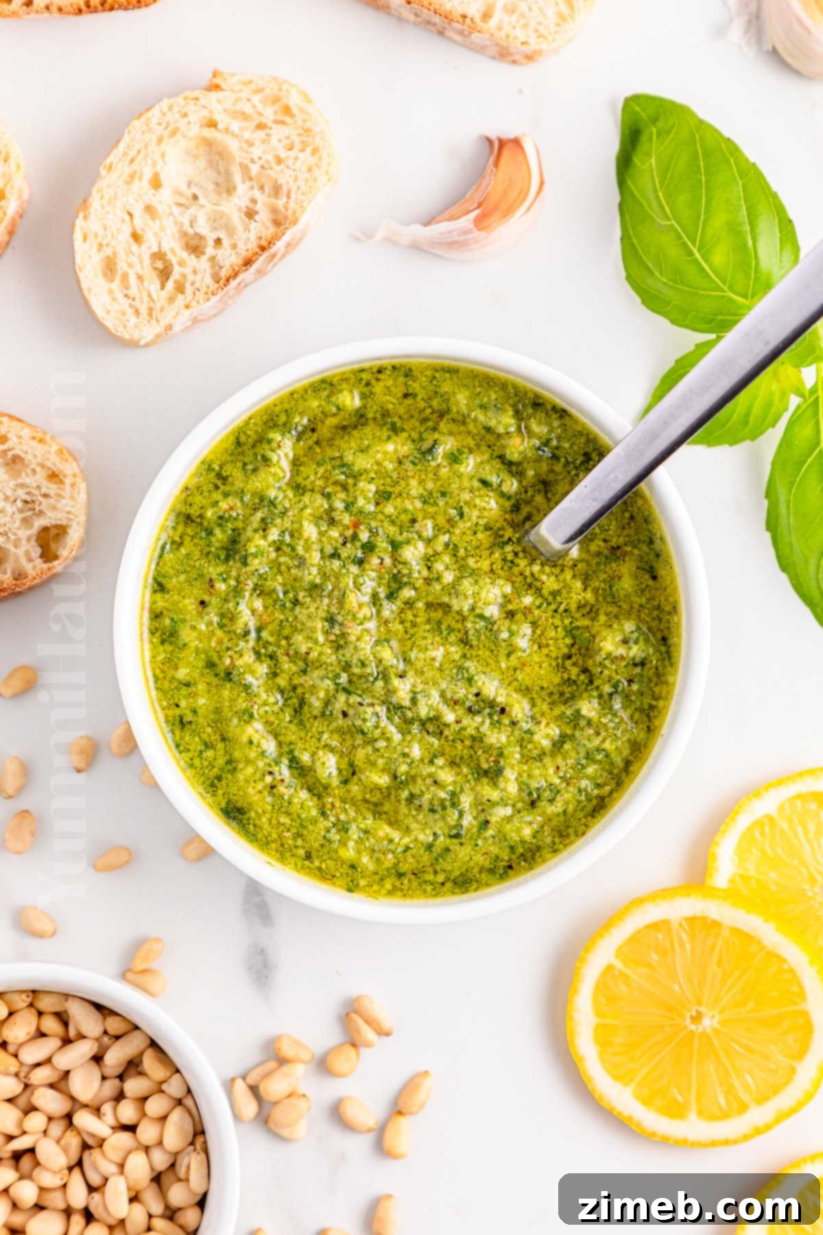 The Ultimate Homemade Pesto for Pasta 2 Pesto Sauce Recipe for Pasta