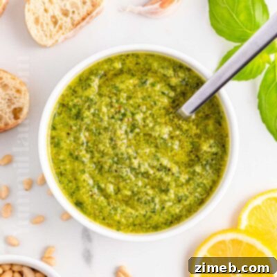 Pesto Sauce Recipe for Pasta