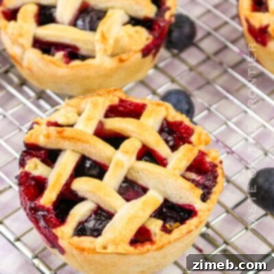 Mini Blueberry Pies