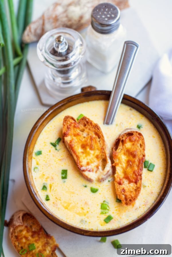 Autumn's Warm Embrace: Comforting Soups to Banish the Chill 20 Best Beer Cheese Soup, a hearty, creamy, and flavorful dinner, ready in about 20 minutes, perfect for cold days.