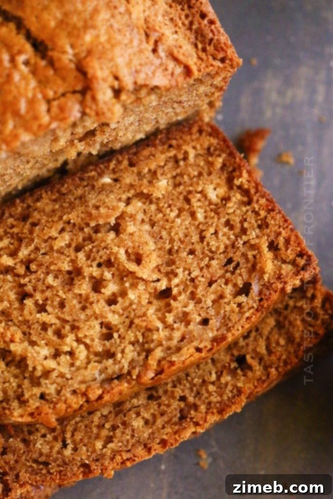 40 Autumn Apple Creations: Sweet Treats, Savory Sauces, and Hearty Breakfasts 15 slice of quick bread - apple cinnamon