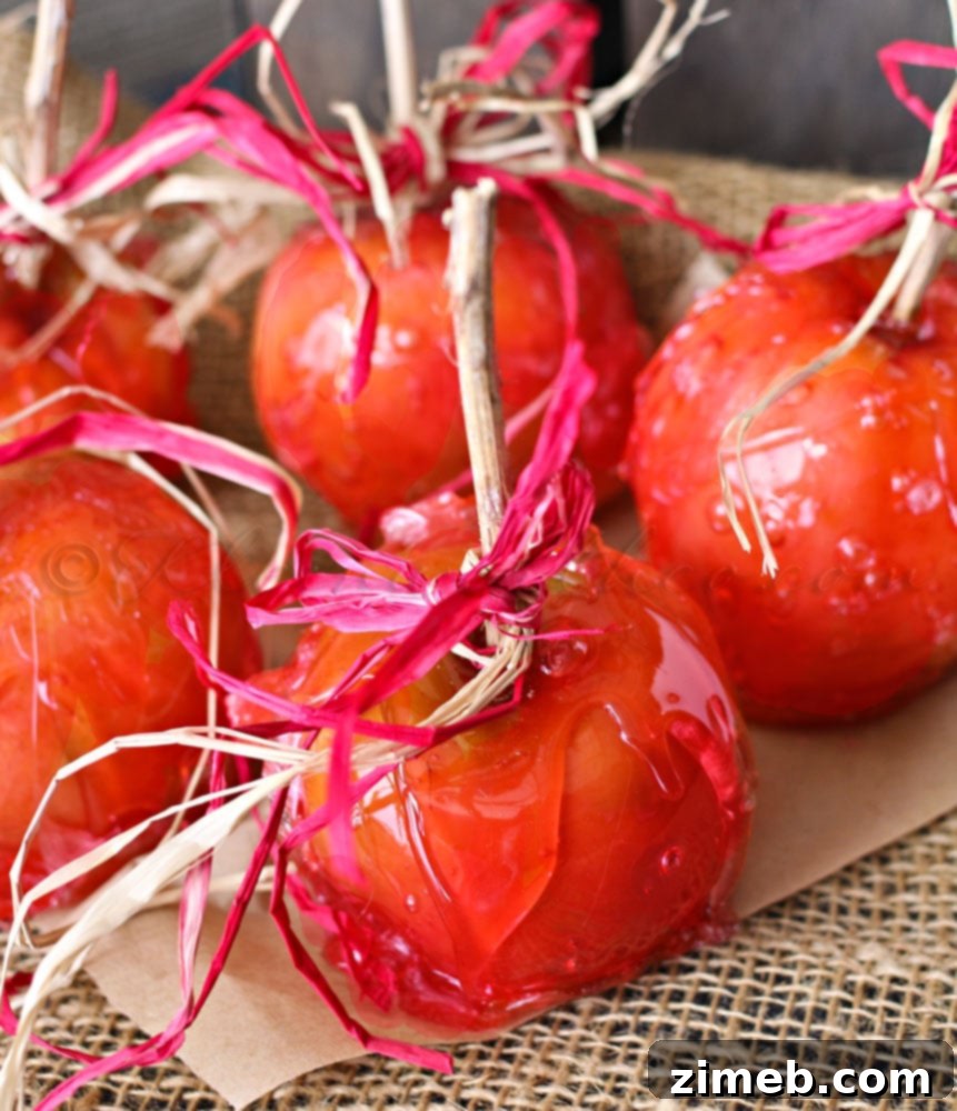 40 Autumn Apple Creations: Sweet Treats, Savory Sauces, and Hearty Breakfasts 28 Cinnamon Candy Apples