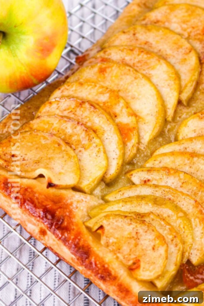 40 Autumn Apple Creations: Sweet Treats, Savory Sauces, and Hearty Breakfasts 39 Apple Tart Using Puff Pastry recipe