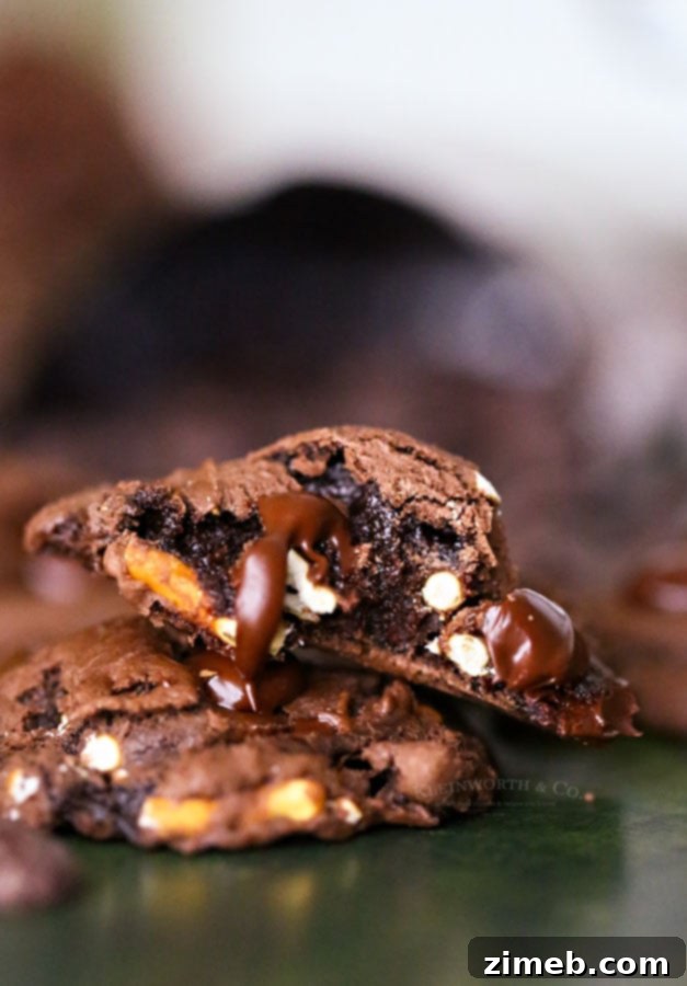 40 Irresistible Fall Cookie Recipes 29 Soft & Chewy Chocolate Pretzel Brownie Cookies