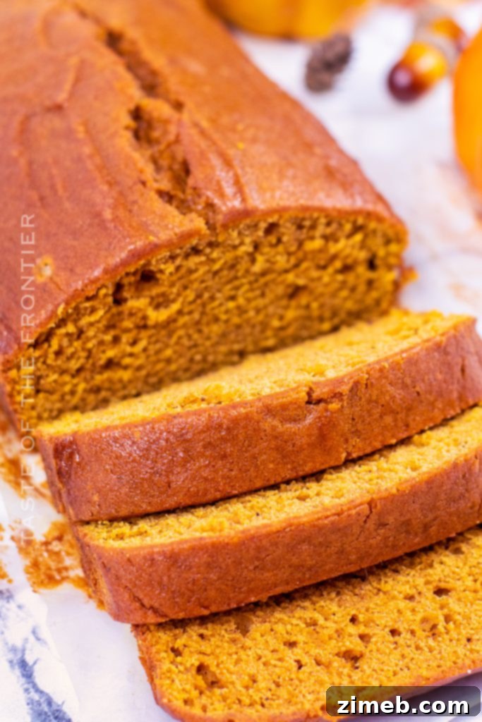32 Irresistible Pumpkin Treats To Sweeten Your Fall 13 Moist Pumpkin Pound Cake with vanilla glaze