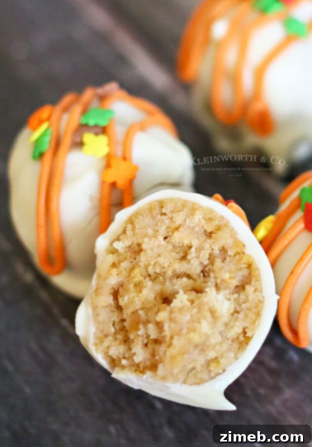 32 Irresistible Pumpkin Treats To Sweeten Your Fall 34 Pumpkin Spice Oreo Truffles with fall sprinkles