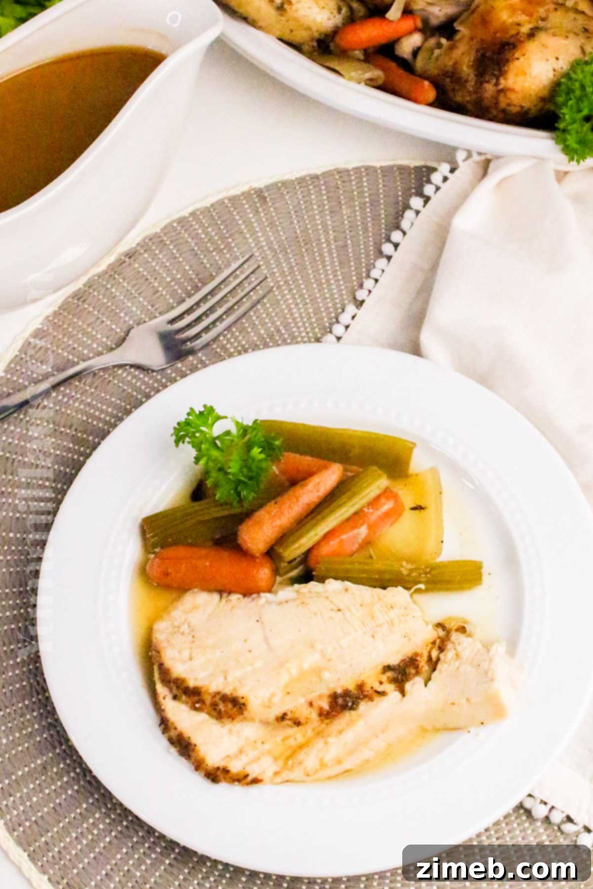 Effortless Slow Cooker Whole Chicken 3 chicken meal for the family - Slow Cooker Whole Chicken