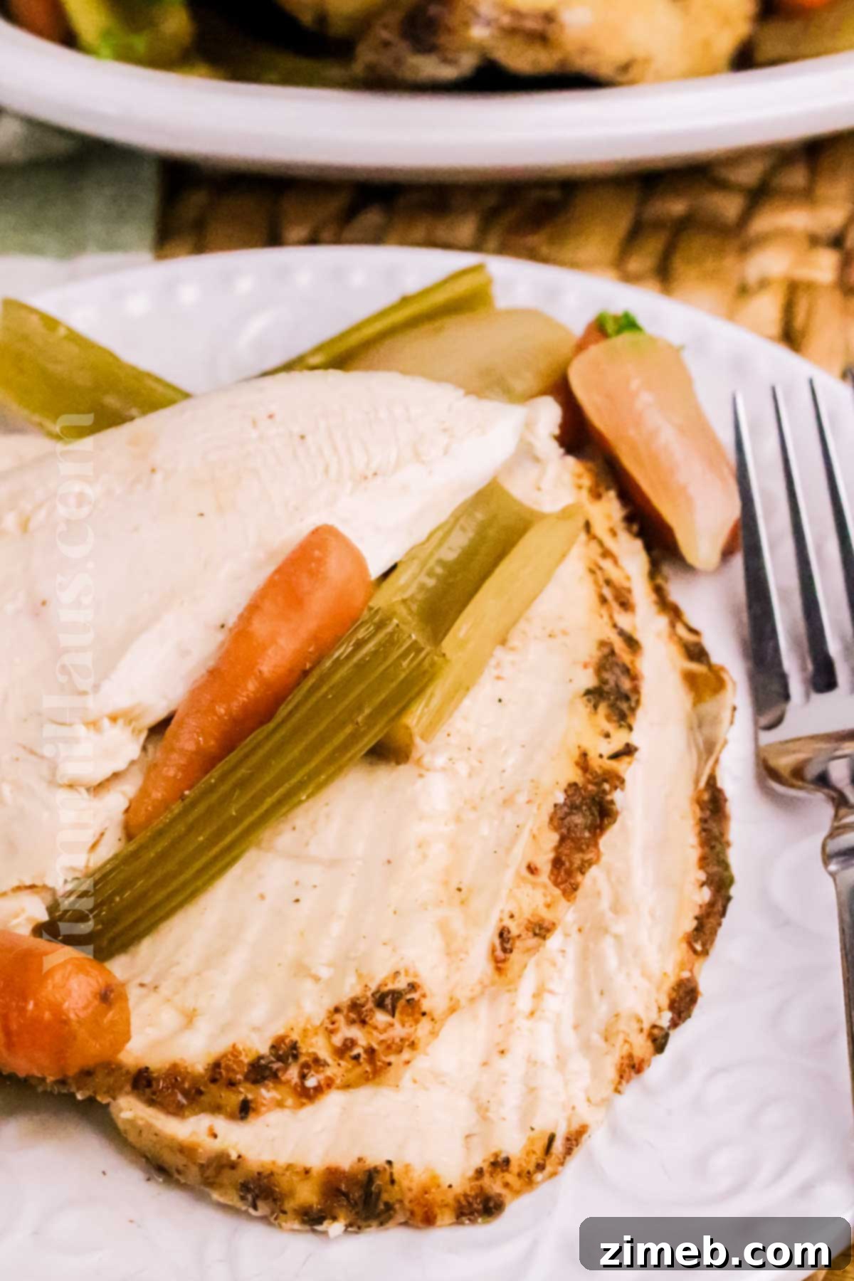 Effortless Slow Cooker Whole Chicken 9 chicken dinner - Slow Cooker Whole Chicken with Herbs