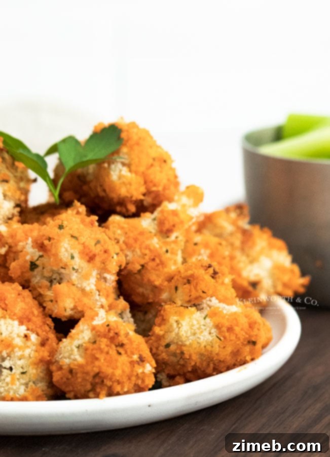 Appetizer Buffalo Cauliflower Bites