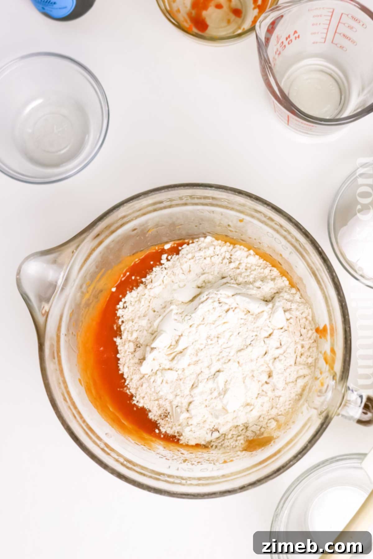 How to make Pumpkin Cake Cheesecake step by step