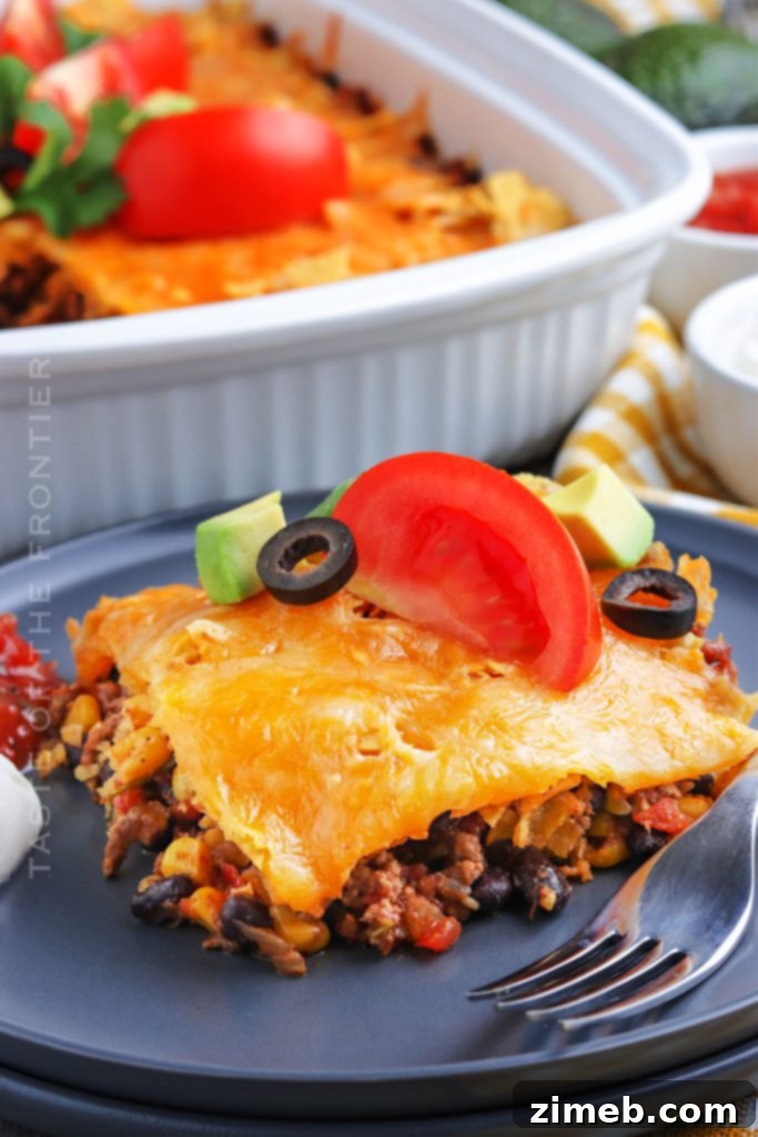 25+ Ways to Transform 1 lb Ground Beef 22 Taco Casserole