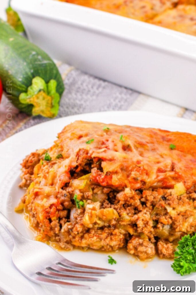 25+ Ways to Transform 1 lb Ground Beef 8 Zucchini Ground Beef Casserole