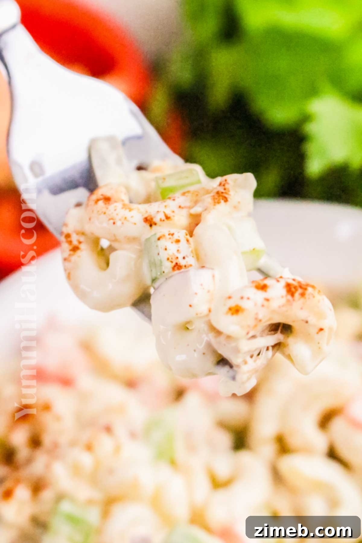 Chicken Macaroni Pasta Salad