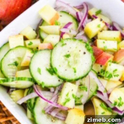 Apple Cucumber Salad