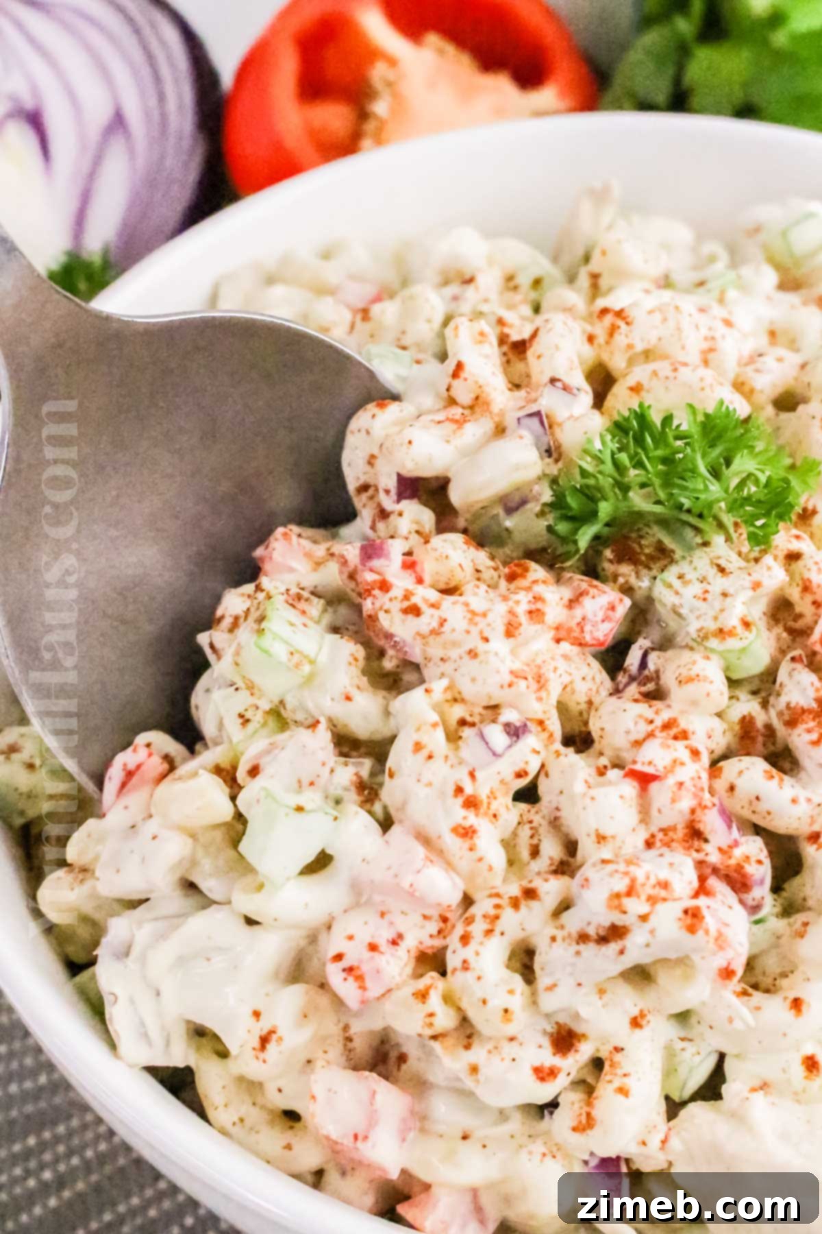 Chicken Macaroni Pasta Salad recipe