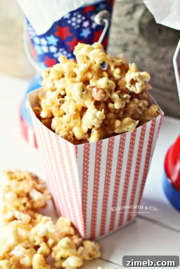 recipe for caramel popcorn