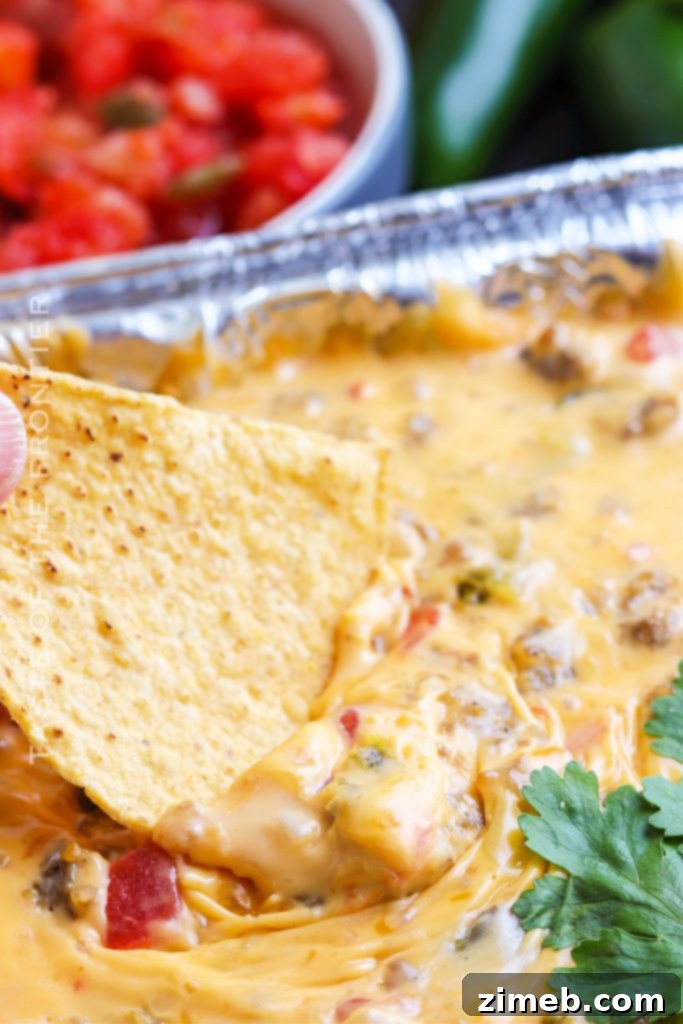 The Best Smoked Queso Dip Ever