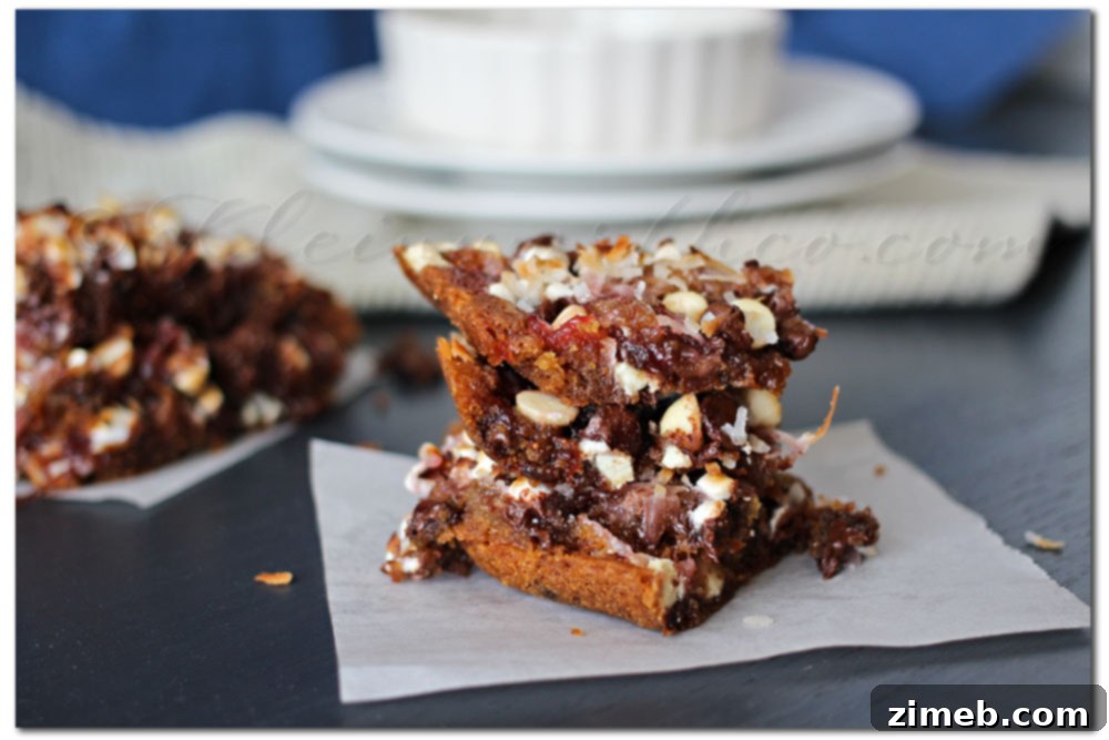 Gluten Free Chocolate Strawberry Gooey Bars - Delicious and easy dessert recipe