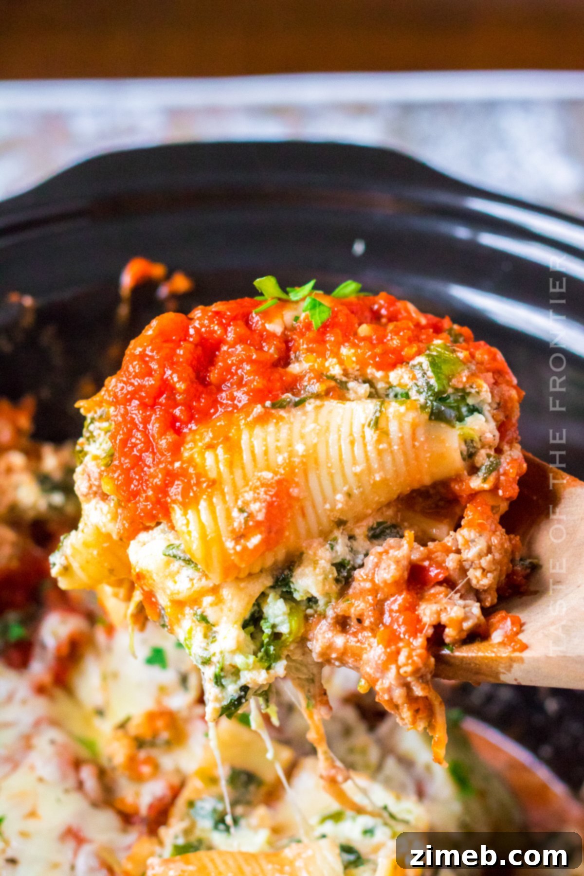 35 Cozy Fall Crockpot Delights: From Soups to Sweets 7 Slow Cooker Stuffed Shells