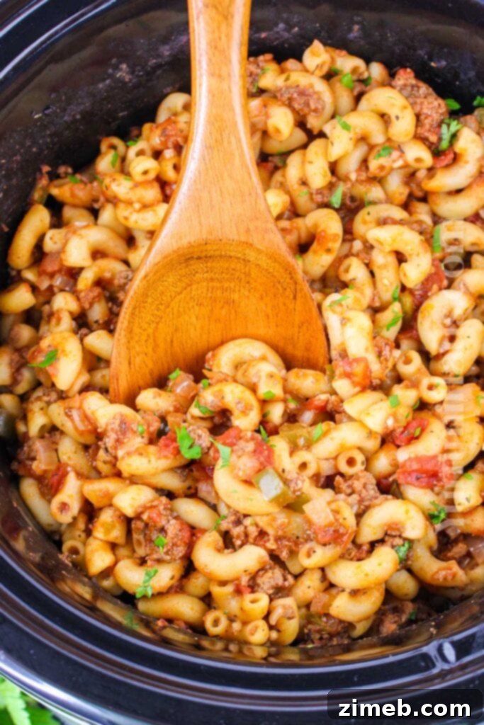 35 Cozy Fall Crockpot Delights: From Soups to Sweets 9 Goulash in the Crockpot