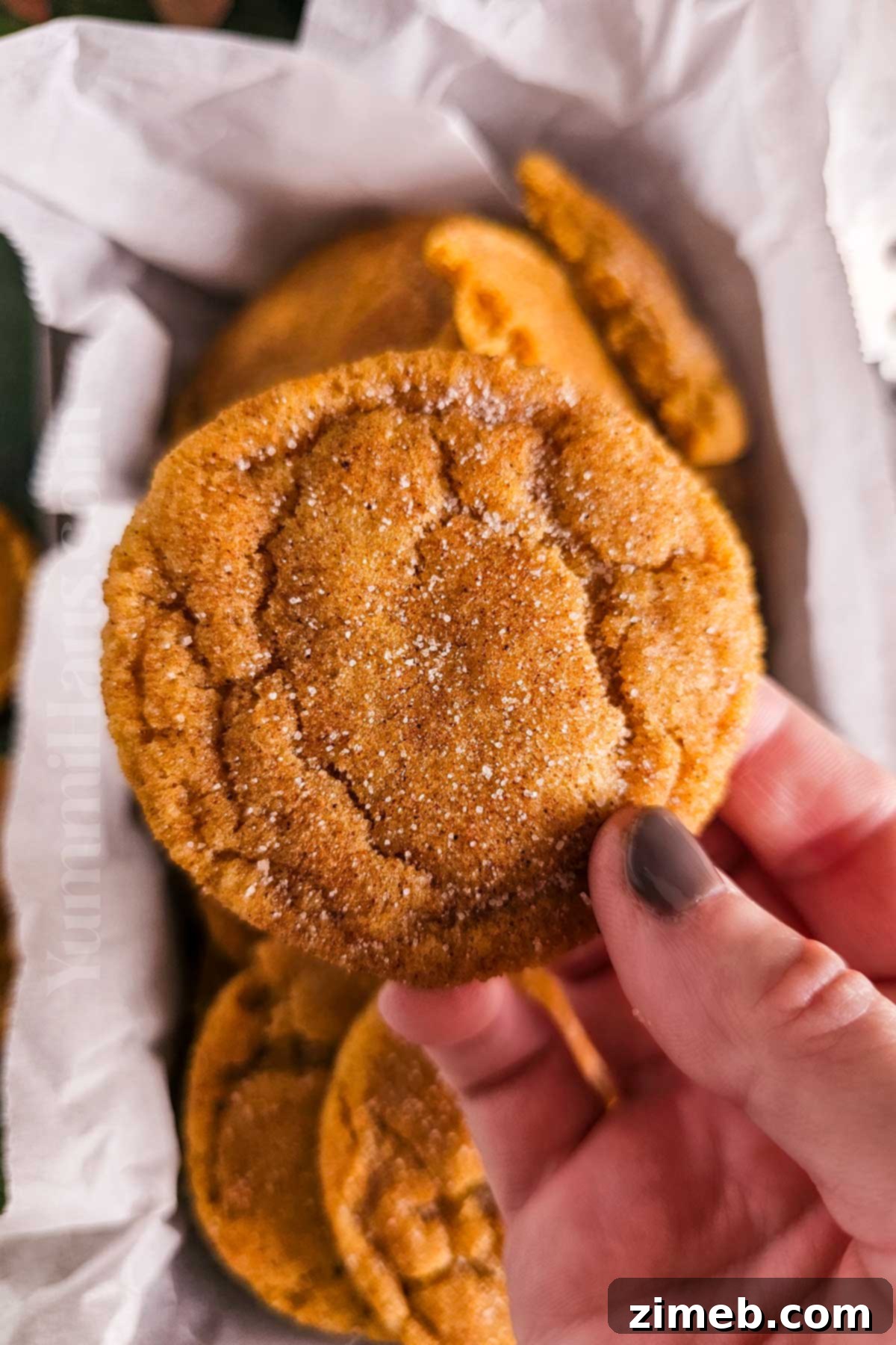 Delightful pumpkin cinnamon treats on a festive plate for fall