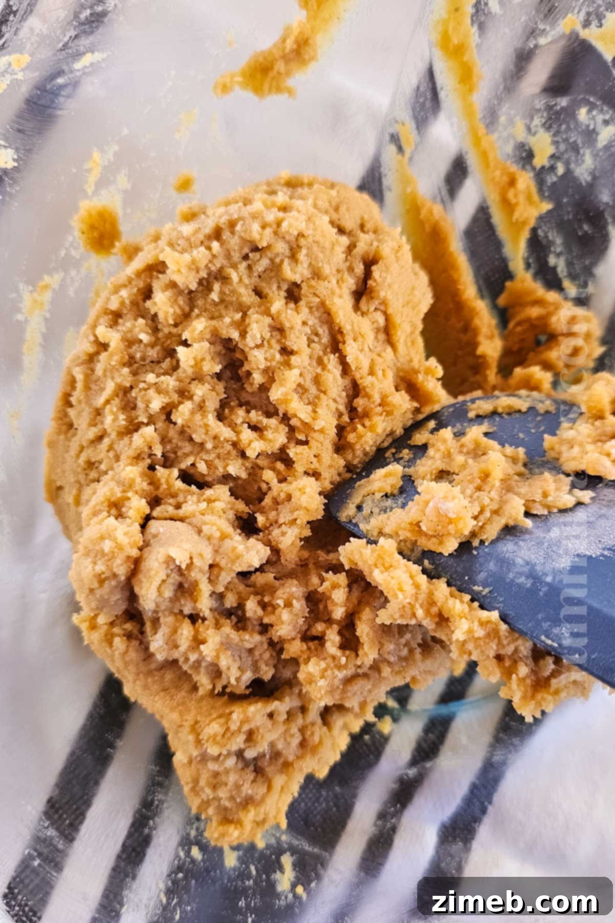 How to make Pumpkin Snickerdoodles, step-by-step process with hand rolling