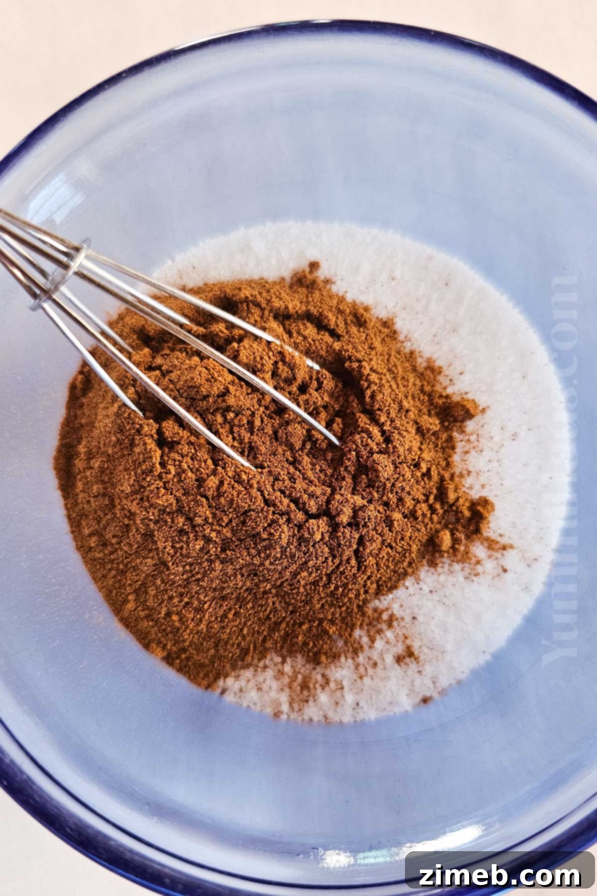 Cinnamon and sugar mixture for coating Pumpkin Snickerdoodles