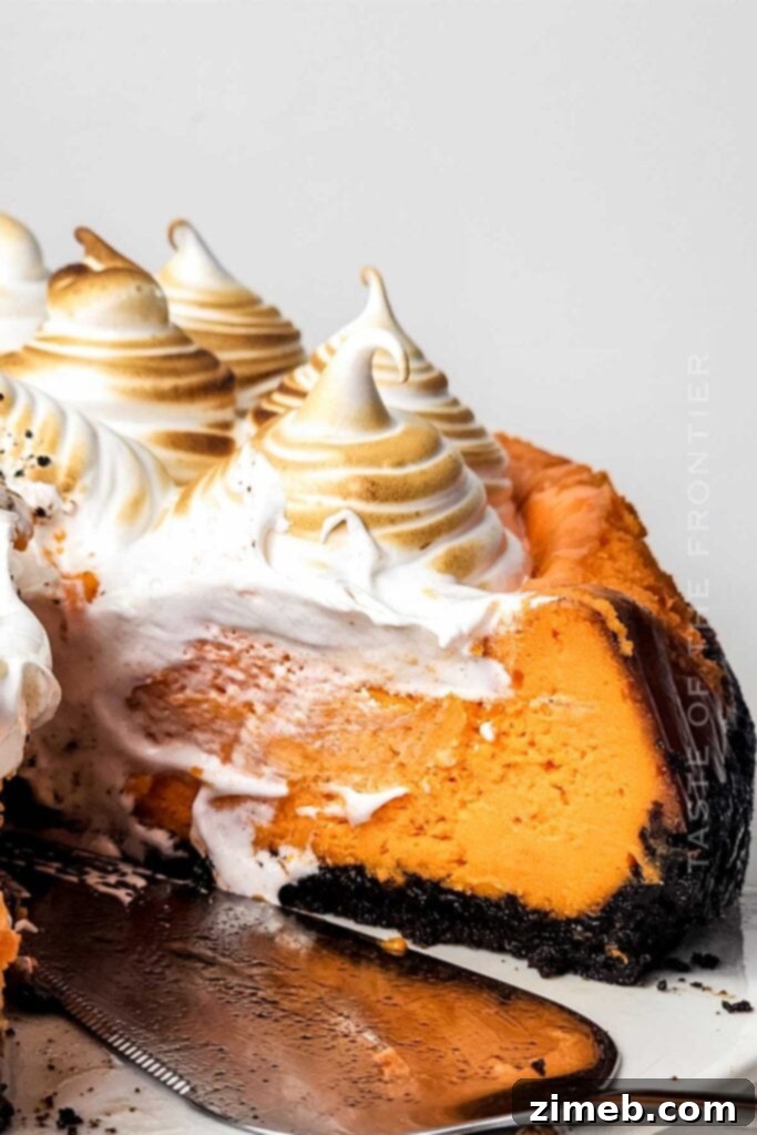 26 Spookily Simple Halloween Desserts 19 Halloween Cheesecake recipe