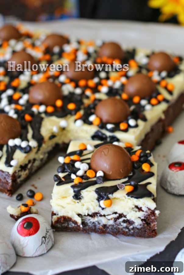 26 Spookily Simple Halloween Desserts 28 Halloween Brownies