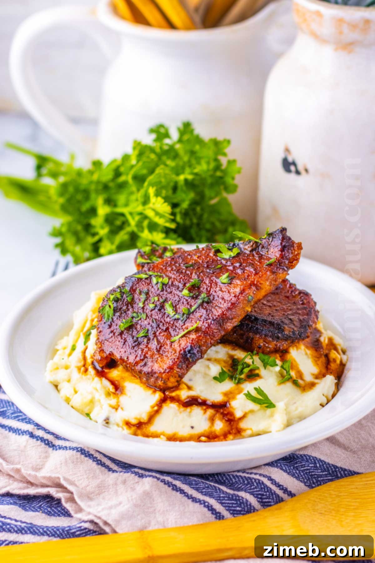 savory pork dinner