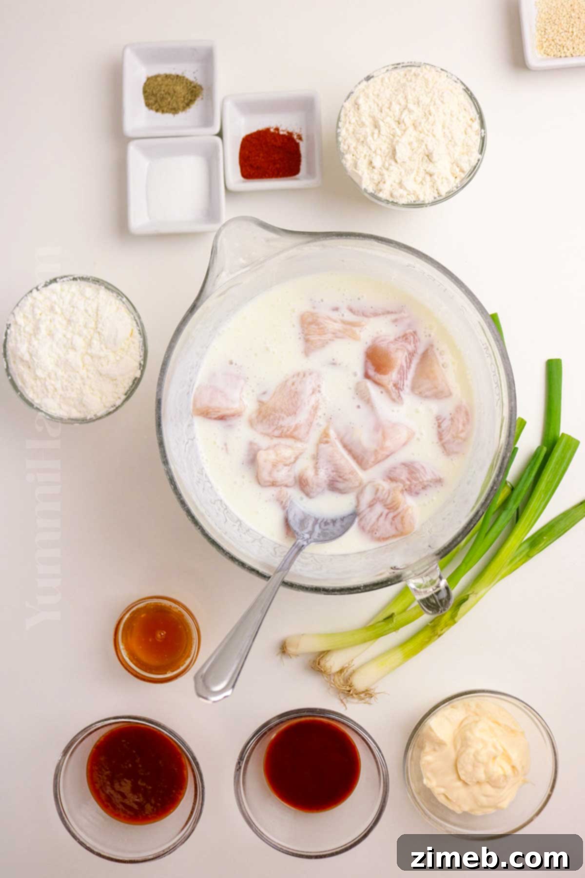 Spicy Bang Bang Chicken 5 How to Make Bang Bang Chicken