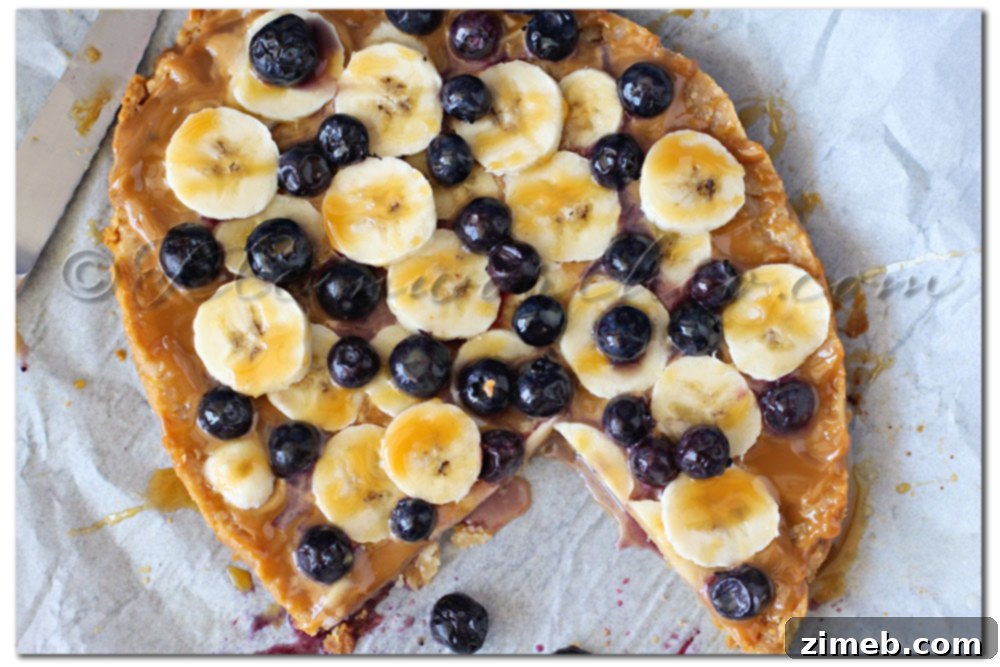 Banana Blueberry Dulce de Leche Pie Bars 3 Dulce de Leche Banana Blueberry Pie Bars, gluten free crust, slow cooker recipe