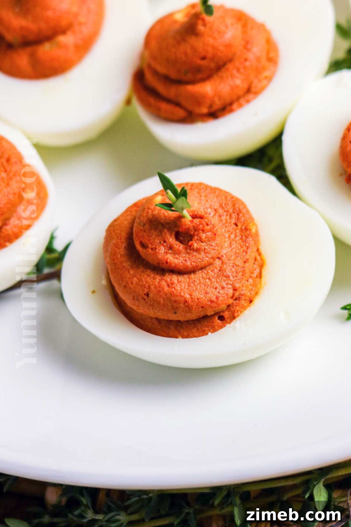Festive Thanksgiving Deviled Eggs 17 holiday egg recipe