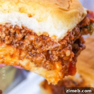 Sloppy Joe Sliders