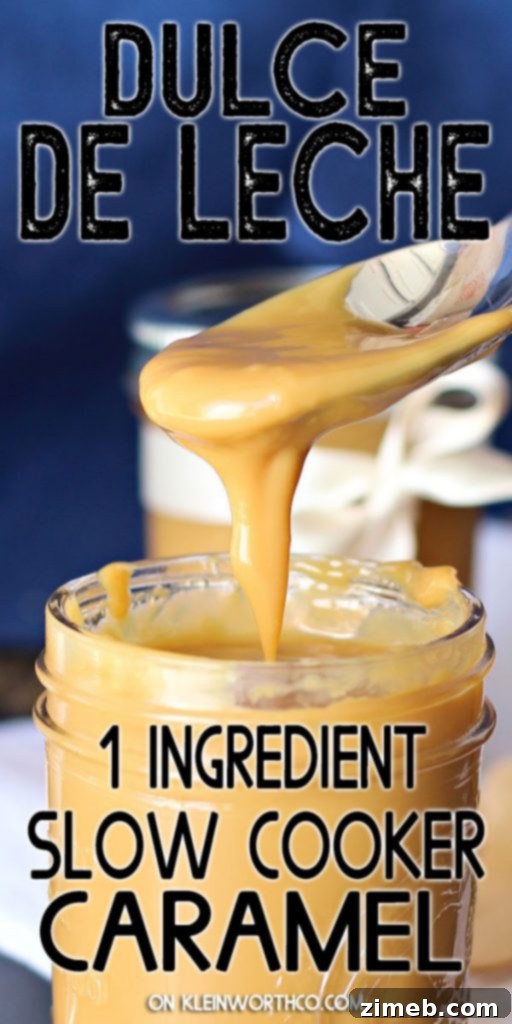 No-Fuss Crock Pot Dulce de Leche 2 Crock Pot Dulce de Leche