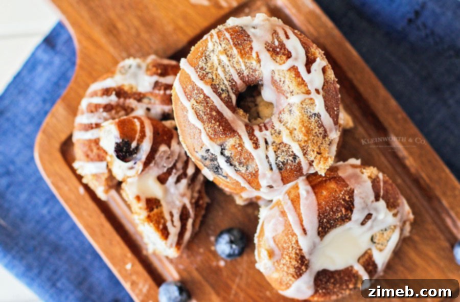 Blueberry Pie Donuts
