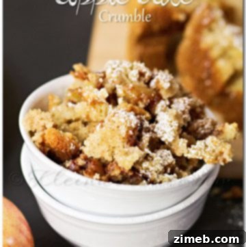 Delicious Apple Cake Crumble